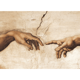 Michelangelo: Creation of Adam (Detail) (1000 Pieces)