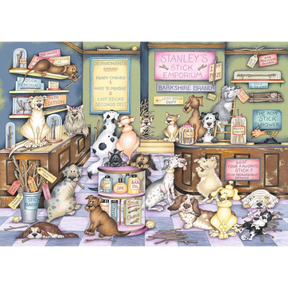 Dapper Dogs No 2 - Stanley’s Stick Emporium - Thirsty Meeples