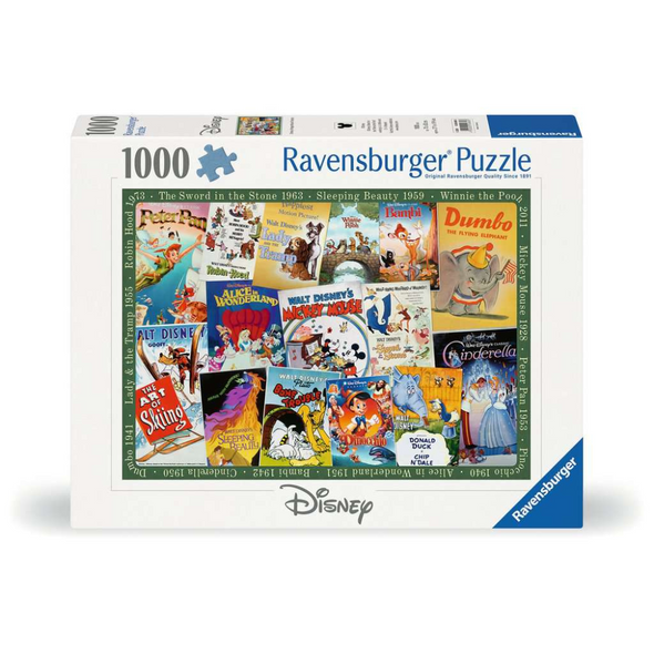 Disney Vintage Movie Poster (1000 Pieces)