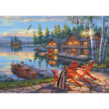 Darrell Bush: The Banks of Loon Lake, New York