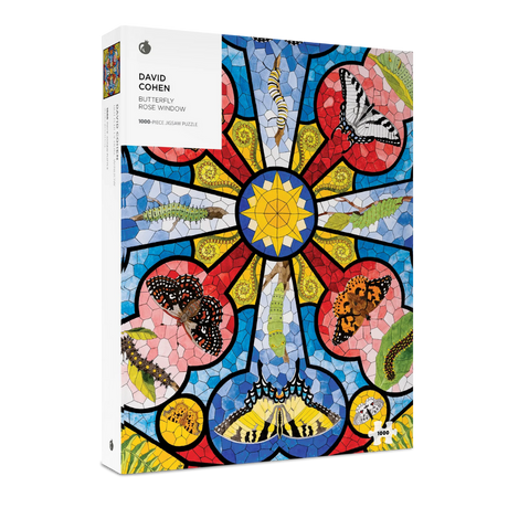 David Cohen: Butterfly Rose Window - Thirsty Meeples
