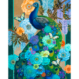 David Galchutt: Floral Peacock - Thirsty Meeples