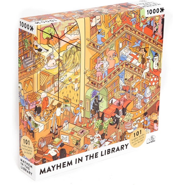 Mayhem in the Library (1000 Pieces)