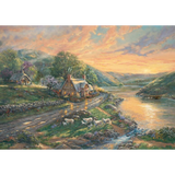 Daybreak at Emerald Valley