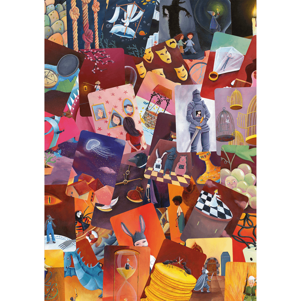 Dixit Jigsaw Puzzle: Red MishMash