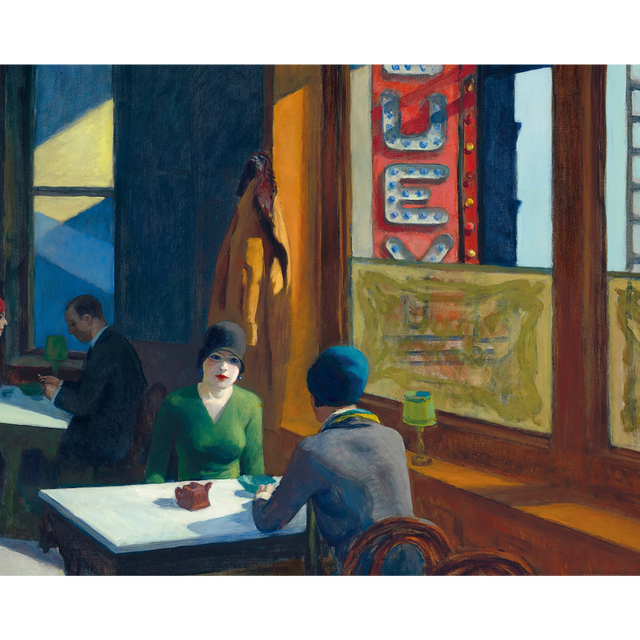 Edward Hopper: Chop Suey - Thirsty Meeples