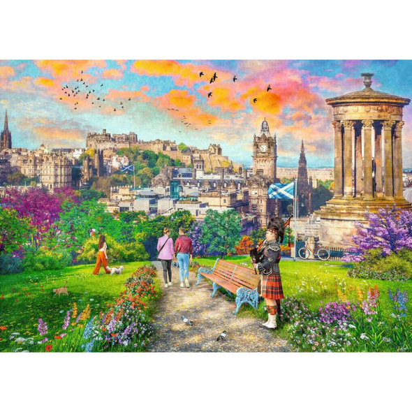 Edinburgh Romance (1000 Pieces)