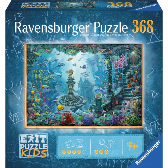 EXIT Puzzle Kids: Underwater Kingdom (368 Pieces)