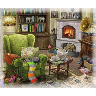 EXIT Puzzle: Manor House Living Room (99 Pieces)