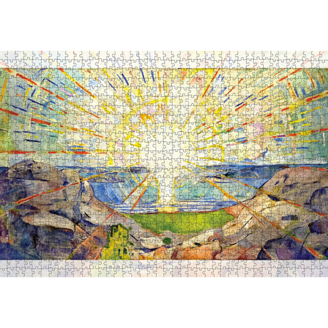 Edvard Munch: The Sun - Thirsty Meeples