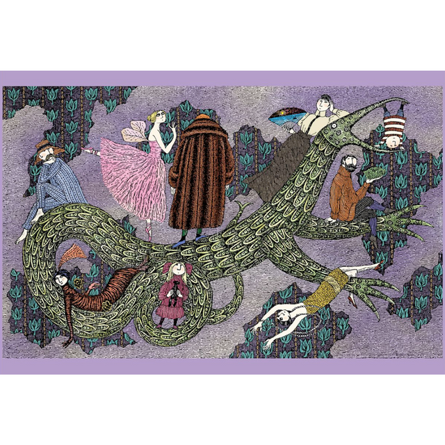 Edward Gorey: Drop Curtain - Thirsty Meeples