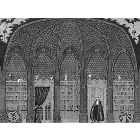 Edward Gorey: Dracula in Dr. Seward's Library - Thirsty Meeples