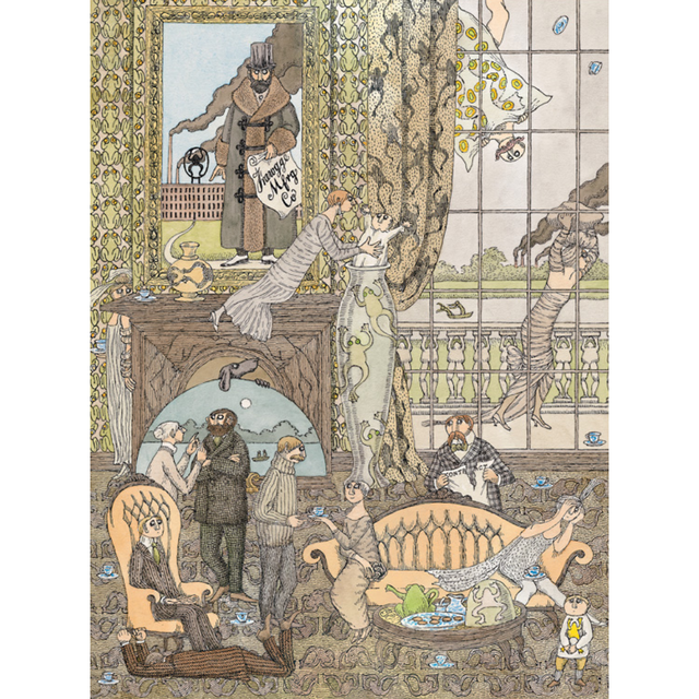 Edward Gorey: Frawgge Mfrg - Thirsty Meeples