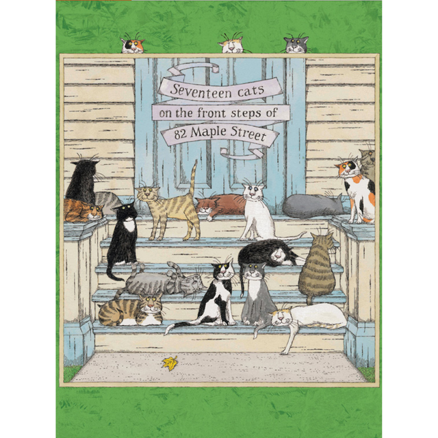 Edward Gorey: Seventeen Cats - Thirsty Meeples