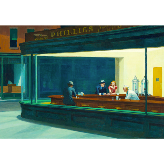 Edward Hopper: Nighthawks - Thirsty Meeples