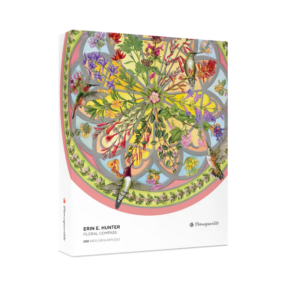 Erin E. Hunter: Floral Compass (500 Pieces)