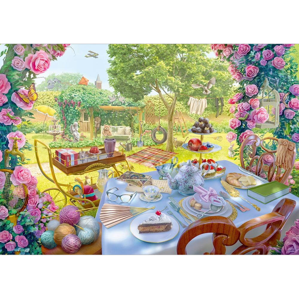 June's Journey: Tea in the Garden