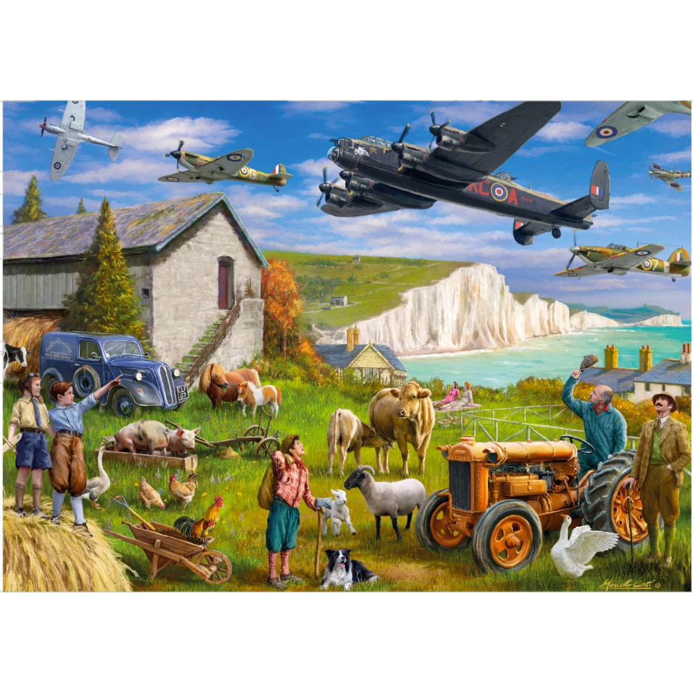 Flight over Dover