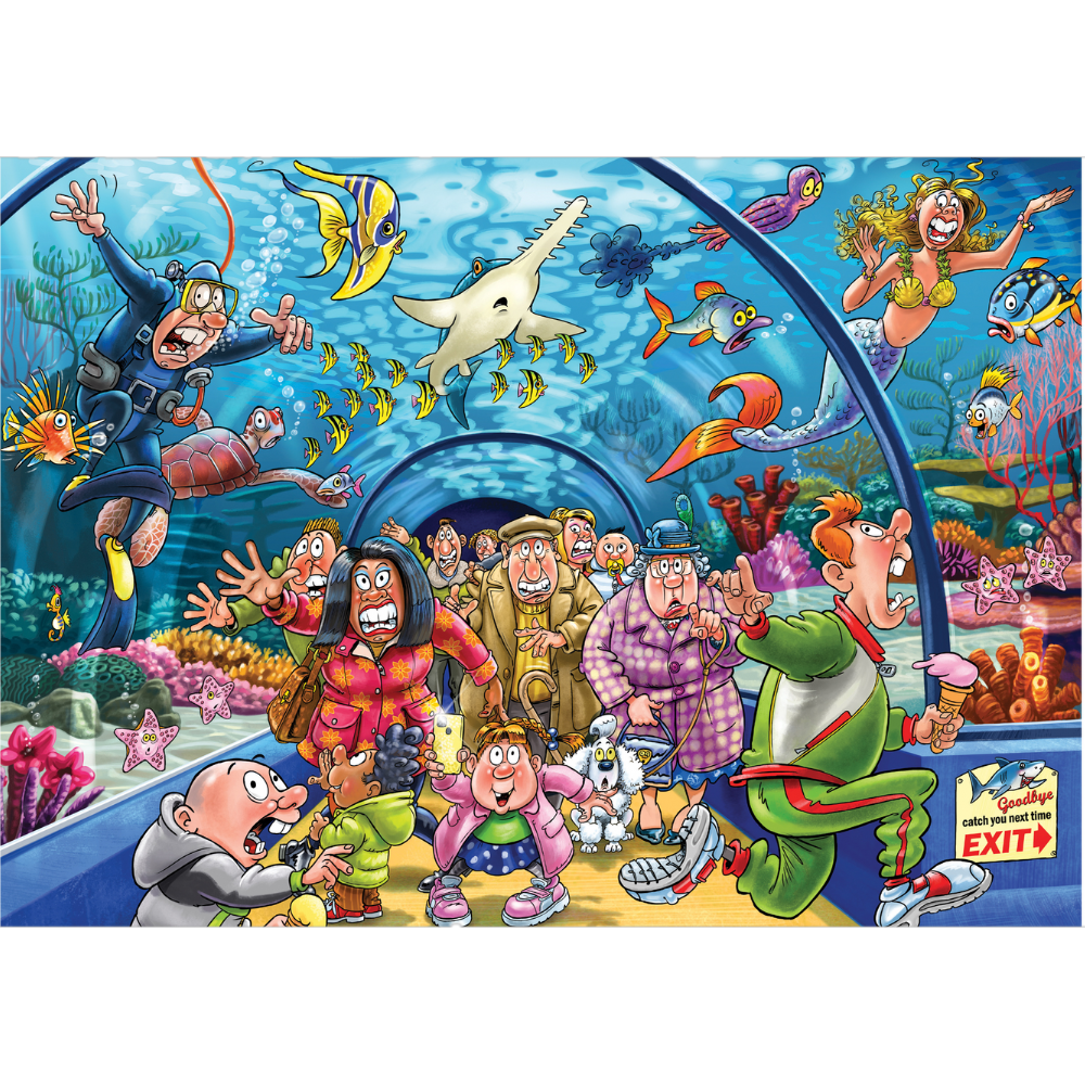 Wasgij Original 43: Aquarium Antics