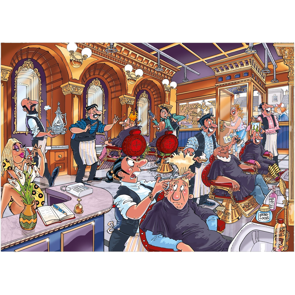 Wasgij Mystery 27: A Close Shave!