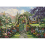 Thomas Kinkade: Hummingbird Cottage