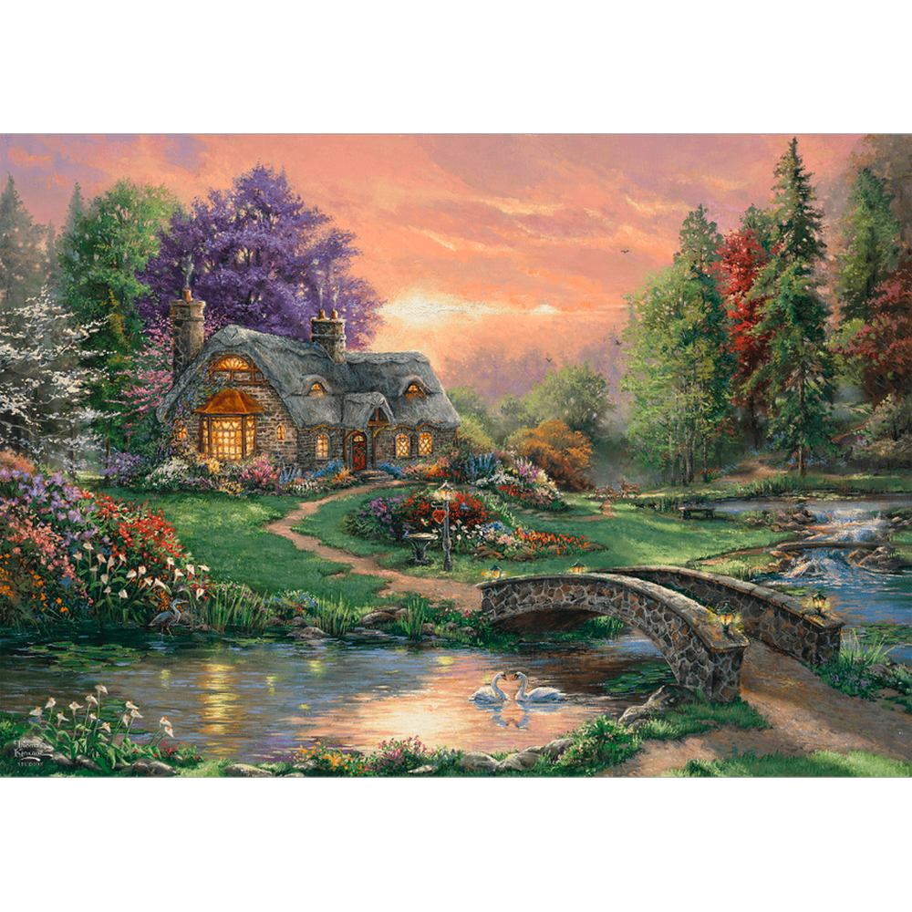 Thomas Kinkade: Sweetheart Retreat