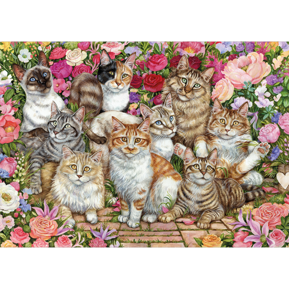 Floral Cats