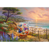 Thomas Kinkade: Donald and Daisy - A Duck Day Afternoon