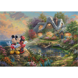 Thomas Kinkade: Mickey and Minnie Sweetheart Cove