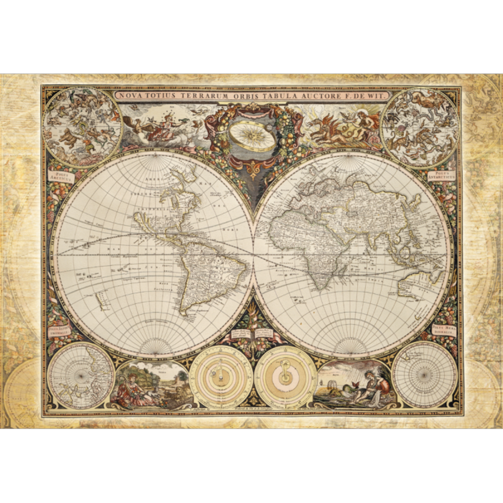 Historical Map of the World