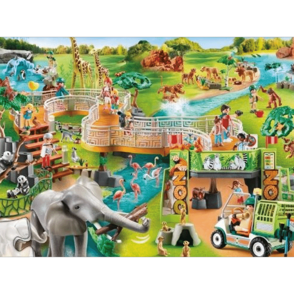 Playmobil: A Zoo Adventure Puzzle and Play