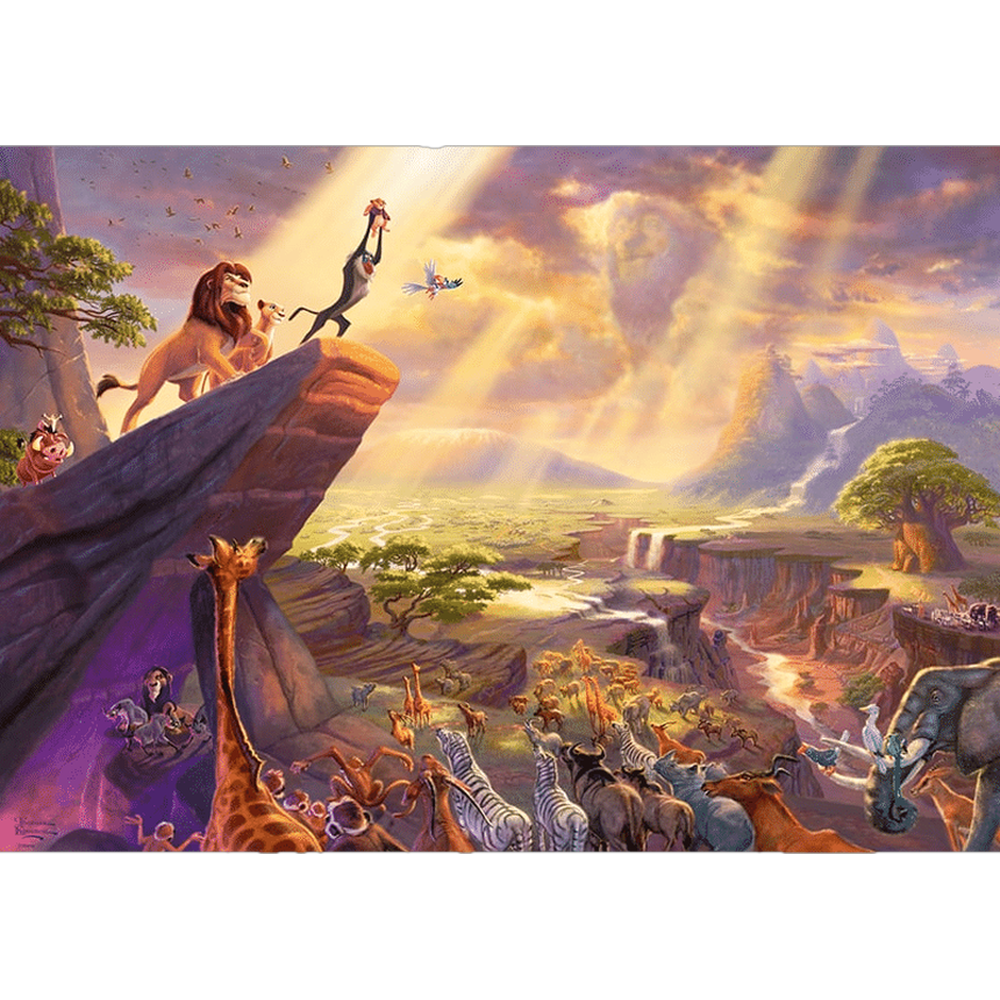 Thomas Kinkade: The Lion King