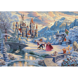Thomas Kinkade: Beauty & the Beast Winter Enchantment
