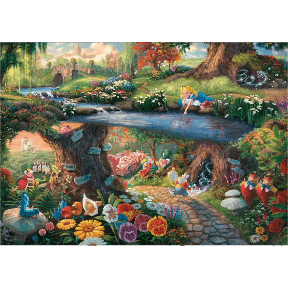 Thomas Kinkade: Alice in Wonderland