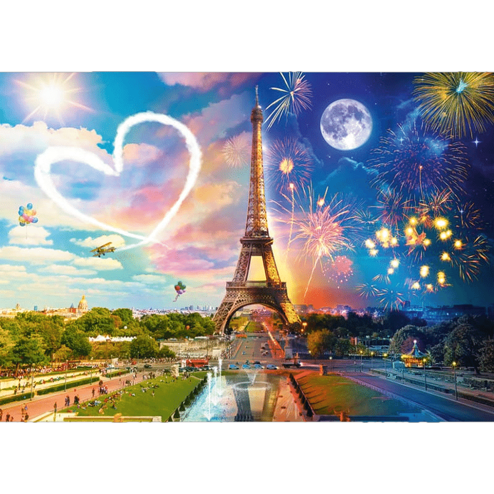 Paris Day and Night