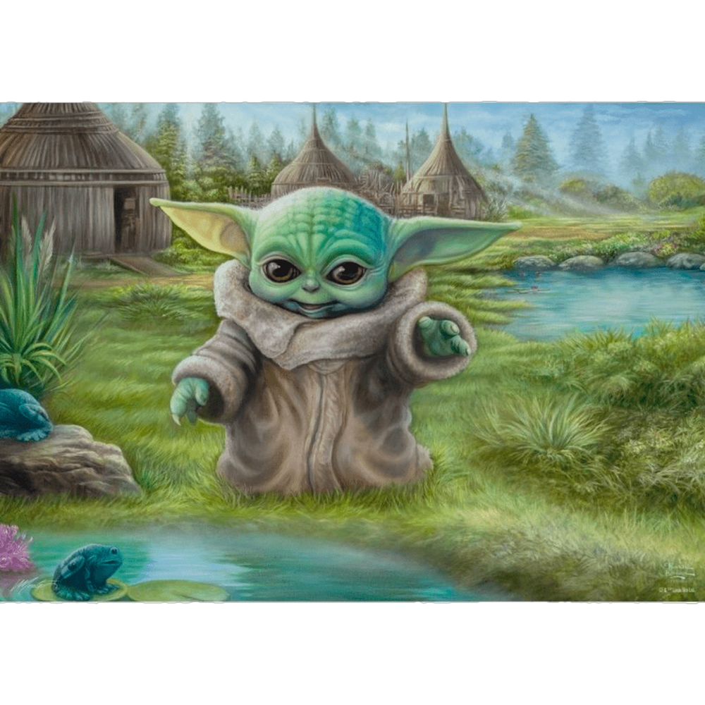 Thomas Kinkade: Star Wars The Mandalorian – Child’s Play