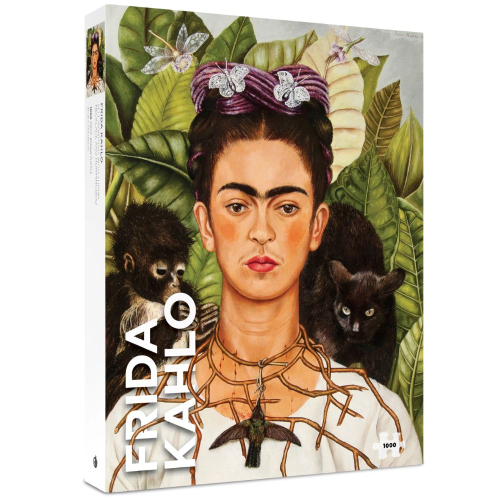 Frida Kahlo: Self-Portrait with Thorn Necklace and Hummingbird