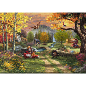 Thomas Kinkade: Disney The Fox and the Hound (PRE-ORDER) - Thirsty Meeples