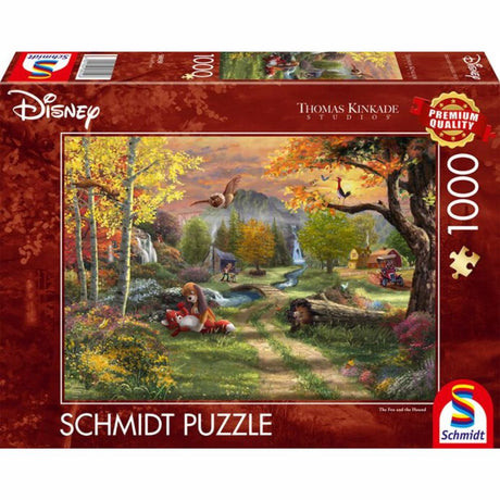 Thomas Kinkade: Disney The Fox and the Hound (PRE-ORDER) - Thirsty Meeples