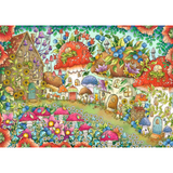 Floral Mushroom Houses
