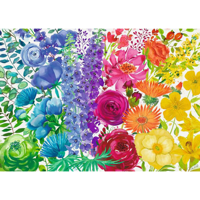 Floral Rainbow (300 Pieces, Large Format)