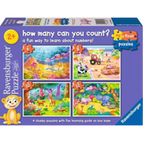 How Many Animals Can You Count?  (4 in a Box)