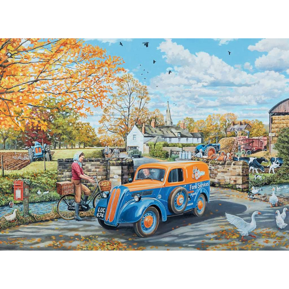 Happy Days No.3 Countryside Nostalgia (4x500 Pieces)