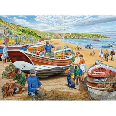 Happy Days at Work: The Fisherman (500 Pieces)