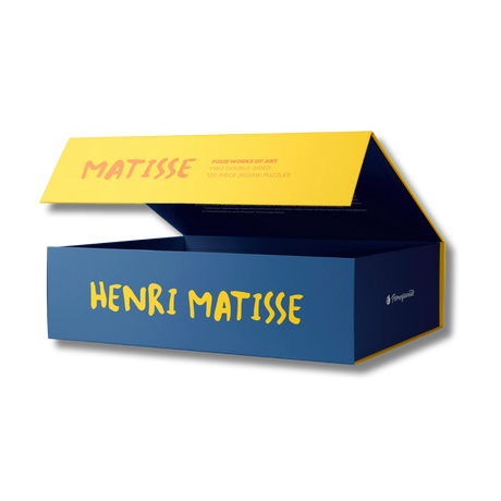 Henri Matisse Double-Sided Jigsaw Puzzle Set - Thirsty Meeples