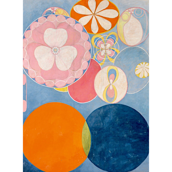 Hilma af Klint 120-Piece Double-Sided Jigsaw Puzzle Set