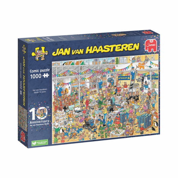 Jan Van Haasteren Studio 10 Years (1000 Pieces)