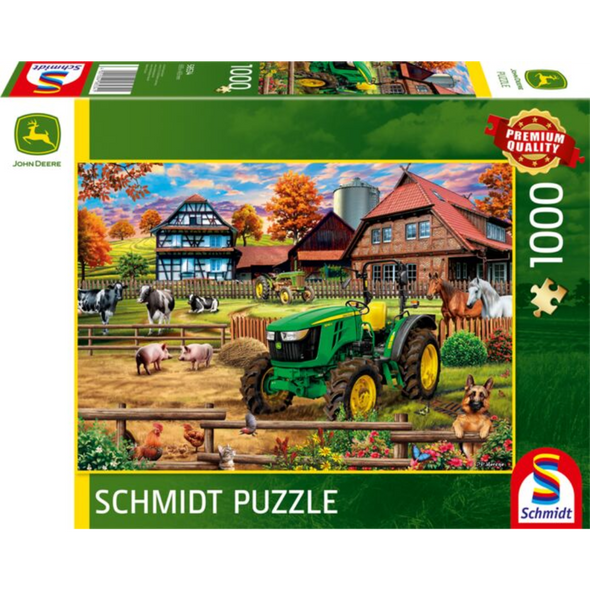 John Deere: Farm with 5050E Tractor (1000 Pieces)