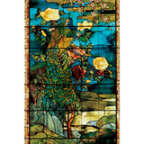 John La Farge: Peacocks and Peonies II