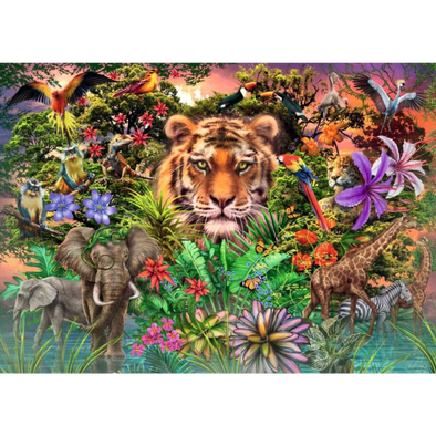 Jungle Tiger (1000 Pieces)